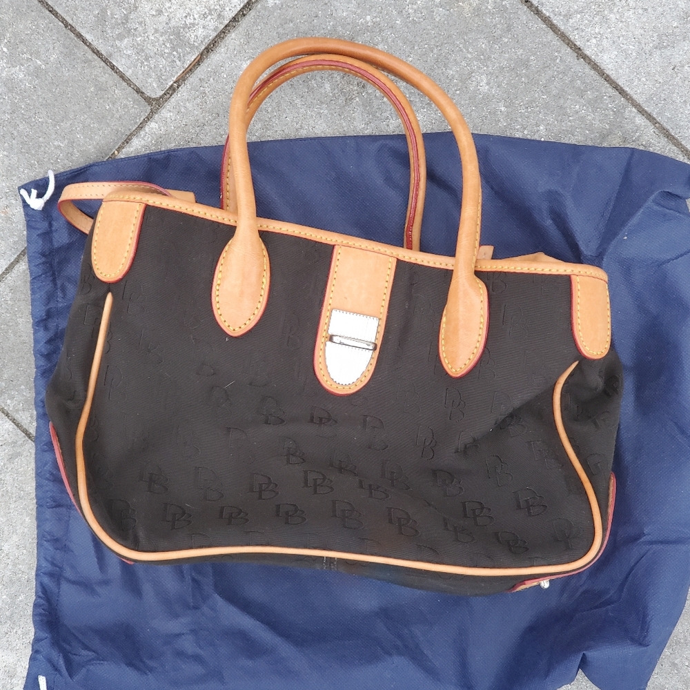 Dooney & Bourke - Black Canvas Bag